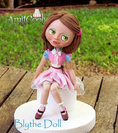 Blythe doll sculpted sugar - Cake by Nili Limor 
