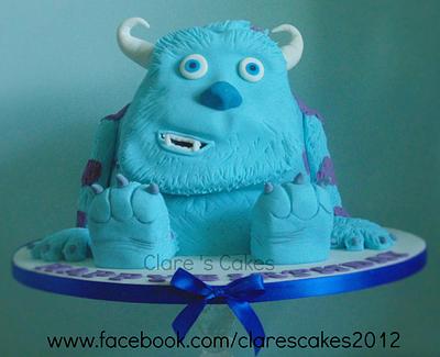Sitting Sulley - Cake by Clare's Cakes - Leicester