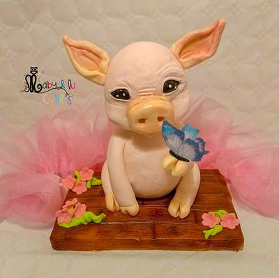 Year of the pig cake Challenge - Cake by MabyLuCakes