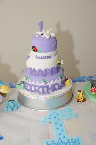 1st Birthday Cake - Cake by Saranya Thineshkanth