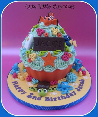 'Nemo' Giant Cupcake - Cake by Heidi Stone