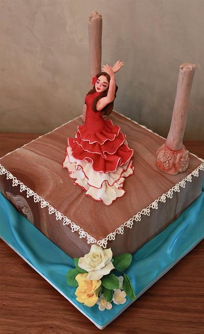 Flamenco Dance - Cake by Joyliciouscakes