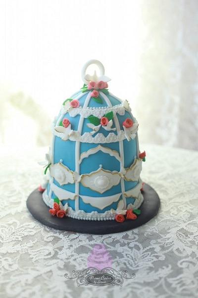 Birdcage Cake - Cake by Sonia Huebert
