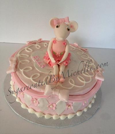 Angelina Ballerina - Cake by Michelle 