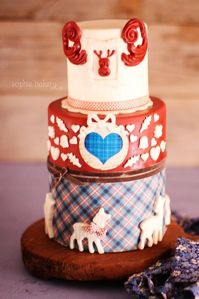 Lovely Christmas Cake - Cake by Laura Lopez