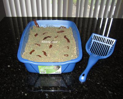 Litter Box Cake - Cake by Michelle