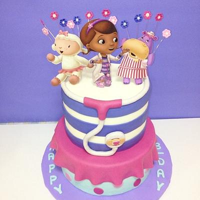 Dr Mcstuffins Cake - Cake by Veronica