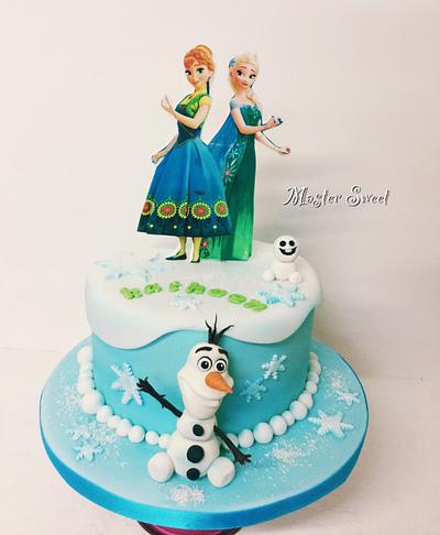 Frozen - Cake by Donatella Bussacchetti