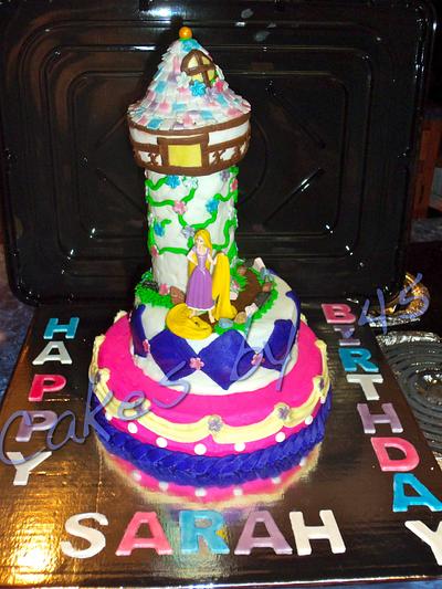 Rapunzel Birthday Cake - Cake by Cakes by .45