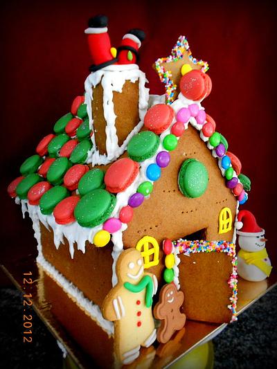 Ginger Bread House !! - Cake by Joonie Tan