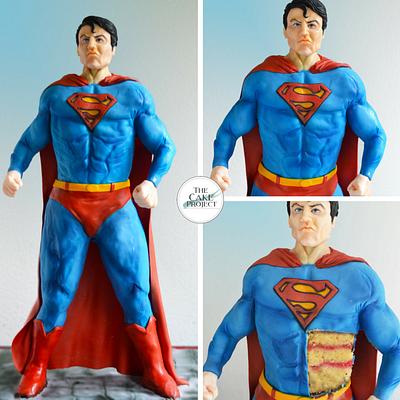 60 cm tall Superman Cake!! - Cake by TheCakeProjectCH