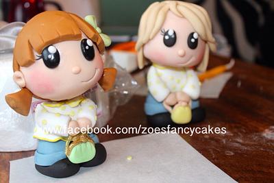 Cute little people  - Cake by Zoe's Fancy Cakes