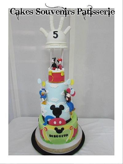 Cake of Mickey and his friends - Cake by Claudia Smichowski