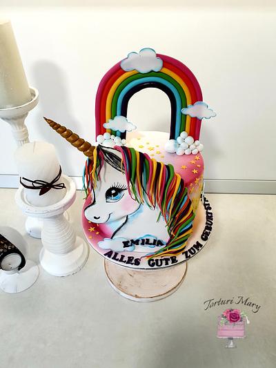 Unicorn cake. - Cake by Torturi Mary