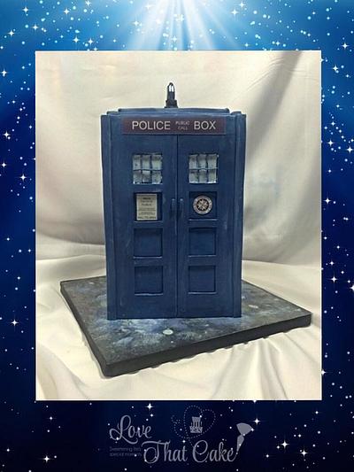 ~ Tardis Cake ~ - Cake by Michelle Bauer
