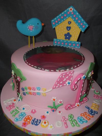 A little bird turned 1 - Cake by Willene Clair Venter