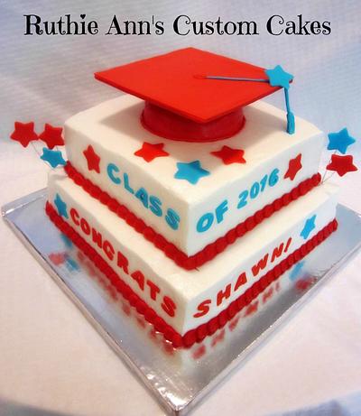 Graduation Cake - Cake by RuthieAnn