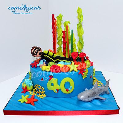 Under the sea - Cake by Isabel Sousa