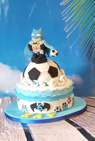 Batman went water football and cakepops - Cake by Cake Towers