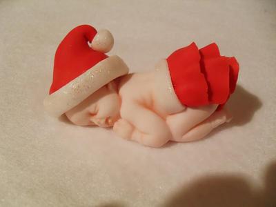 Christmas Baby - Cake by Marie 2 U Cakes  on Facebook