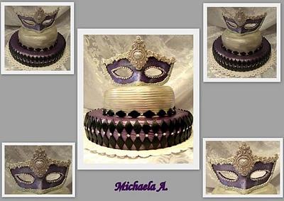 Mask - Cake by Mischel cakes