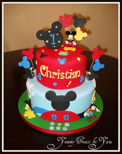 Mickey Mouse Clubhouse Cake! - Cake by YummyTreatsbyYane