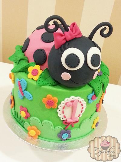 Ladybug colorful cake - Cake by Lari85