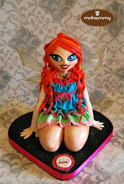 Sculpted Winx Bloom - Cake by Mnhammy by Sofia Salvador