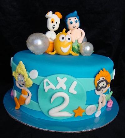 Bubble Guppies Cake & Cakepops - Cake by SongbirdSweets