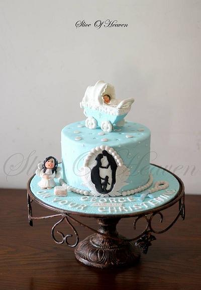 Cristening&Anniversary cake - Cake by Slice of Heaven By Geethu