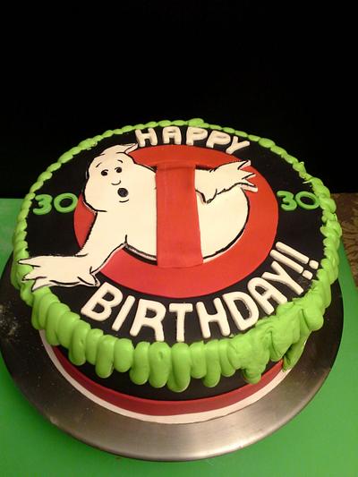 Ghostbusters Cake - Cake by Melissa Walsh