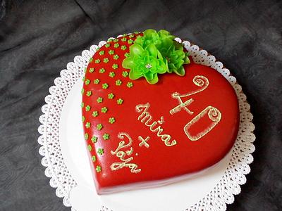 Heart cake - Cake by Satir