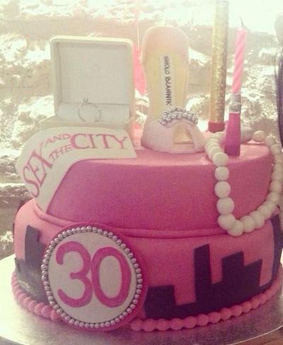 Sex and the city - Cake by Le Pam Delizie