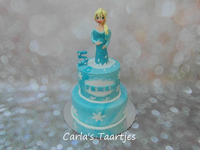 Frozen-Elsa - Cake by Carla 