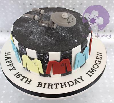 Star Trek cake - Cake by Really Yummy