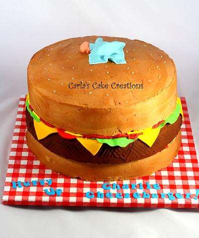 Cheeseburger Cake - Cake by Carla