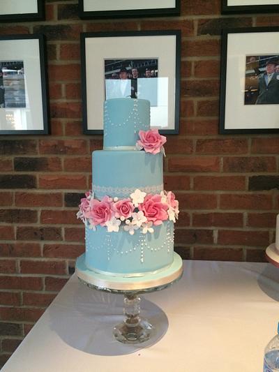 'Anna' Wedding Cake - Cake by The Cheltenham Cakery