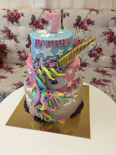 Unicorn cake - Cake by Doroty