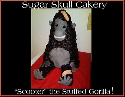 Scooter the Gorilla (cake) - Cake by Shey Jimenez