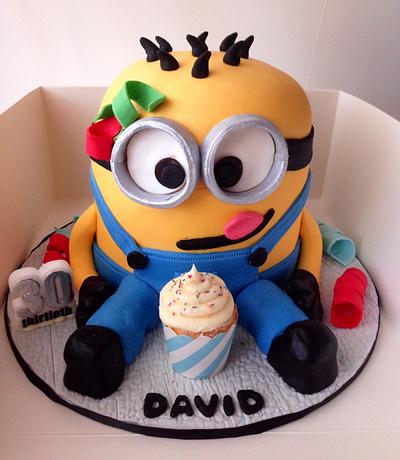 Dave the Minion  - Cake by Effie