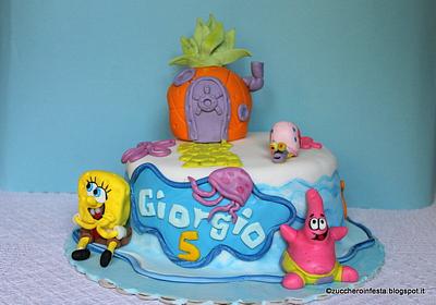 spongebob cake - Cake by Ginestra
