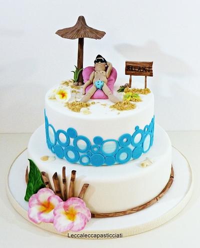 The summer is magic - Cake by leccalecca