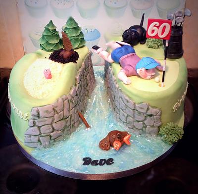 Golf cake - Cake by Shell