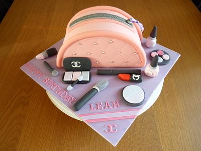 Chanel Inspired makeup bag - Cake by Sharon Todd