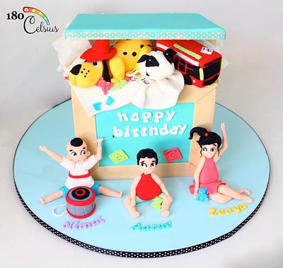 Aarav's Birthday - Cake by Joonie Tan