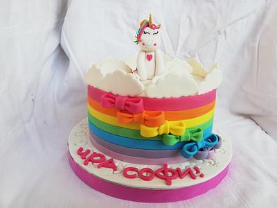 Малко еднорогче 1г - Cake by CakeBI9