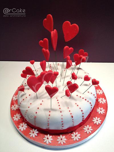 with love - Cake by maria antonietta motta - arcake -