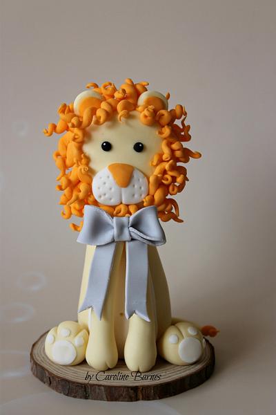 Lion Cake Topper - Cake by Love Cake Create