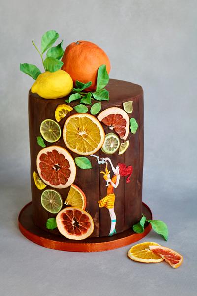 Citrus Fruit Cake - Cake by tomima