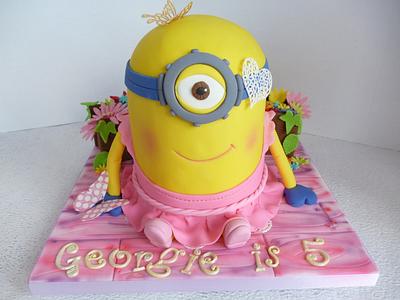 Georgie's Minion - Cake by Hilz